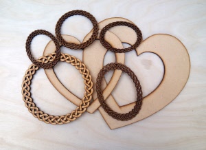 wood picture frames for crafting, scrapbooking and more
