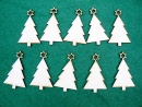 christmas tree tag 7cm hole