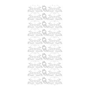dove hearts silver