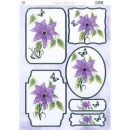 el033 floral toppers