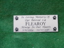 Cat Memorial Plaque