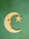 star in moon