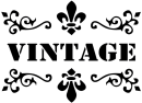 vintage stencil